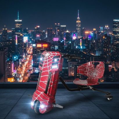 صورة سكوتر درفت سبايدر 350W - قهر السرعة مع طابع سبايدر